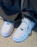 卡帕（Kappa）女鞋秋季2025新款增高小白鞋子女款休閑運動(dòng)板鞋女潮鞋 冰山藍 37 曬單實(shí)拍圖