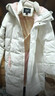 拉夏貝爾男女同款排骨羽絨服中長(cháng)款2025冬連帽加厚工裝時(shí)尚保暖羽絨外套女 米白色 S 【105-120斤】女士卡碼拍小 曬單實(shí)拍圖