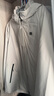 KOLON SPORT/可隆軟殼三合一夾克 男子防潑水防風(fēng)戶(hù)外沖鋒衣2級 LHJK5WNT13-GR 米灰色 【羽絨內膽】 XL 180/100A 曬單實(shí)拍圖