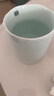 景德鎮官方創(chuàng  )意陶瓷馬克杯影青雕刻水杯高溫白瓷家用咖啡杯高檔生日禮物 影青雕刻美式咖啡杯 曬單實(shí)拍圖