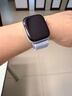 Apple/蘋果 Watch Series 10 智能手表GPS款42毫米銀色鋁金屬表殼青云色回環(huán)式運動表帶MX1L3CH/B 曬單實拍圖