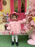 優(yōu)奇女童棉服冬季2026新款兒童洋氣外套冬裝寶寶加絨夾棉連帽上衣童裝 粉色 100 曬單實(shí)拍圖