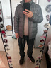 雪中飛90絨輕薄羽絨服男士可拆卸帽秋冬時(shí)尚休閑短款男裝保暖外套175 曬單實(shí)拍圖
