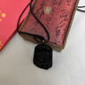 虎印十二生肖黑曜石吊墜掛件玉石屬相平安大氣玉墜玉佩玉牌禮物飾品 生肖馬(綁好黑繩) 曬單實(shí)拍圖