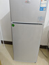 志高（CHIGO）雙門冰箱家用小型一級能效辦公室出租房宿舍用雙開門中型二門電冰箱節(jié)能省電 一級能效-擱架款128L【冷藏四層 冷凍一層】 曬單實拍圖