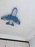鹿屋 兒童房燈創(chuàng  )意卡通飛機風(fēng)扇燈簡(jiǎn)約現代男女孩臥室電扇一體燈 藍色戰斗機【65CM】無(wú)極+精靈 曬單實(shí)拍圖