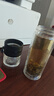 天喜（TIANXI）茶杯玻璃杯雙層茶水分離杯大容量便攜辦公室男士水杯禮物 曬單實拍圖