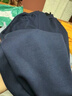 乖夫子中小學(xué)生校服褲子藏青色一條兩道杠深藍春秋冬季加絨男童運動(dòng)長(cháng)褲 4415【普通加絨款-束腳】純色長(cháng)褲-寶藍色 120 建議身高110-115CM，體重40-50斤 曬單實(shí)拍圖