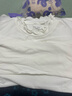 久歲伴兒童長(cháng)袖上衣女童A類(lèi)薄款木耳邊小高領(lǐng)打底棉毛衫中大童保暖內衣 曬單實(shí)拍圖