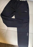 安踏（ANTA）零壓速干褲丨運動(dòng)褲男春季直筒長(cháng)褲子跑步透氣男士通勤百搭休閑褲 【升級高彈平口】基礎黑5505-3 L 曬單實(shí)拍圖