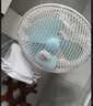 澳柯瑪（AUCMA）加長(cháng)電線(xiàn)電風(fēng)扇/辦公室迷你小風(fēng)扇/風(fēng)扇宿舍/臺式桌面床上/家用電扇臺扇/金屬網(wǎng)小夾扇/壁扇 曬單實(shí)拍圖