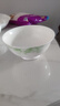 NINE CRANES景德鎮面碗骨瓷家用大碗盛湯釉下彩現代簡(jiǎn)約高顏值6英寸面碗4個(gè) 曬單實(shí)拍圖