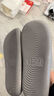 名創(chuàng  )優(yōu)品（MINISO）軟云系列浴室拖鞋 灰色41-42碼 曬單實(shí)拍圖