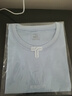 拇指白小T 【斷碼清倉】男士短袖t恤男短袖純棉衣服打底衫易打理上衣 【絲光棉】天藍女款-無(wú)T標 L 曬單實(shí)拍圖