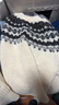 優(yōu)衣庫【狂歡價(jià)】女裝費爾島風(fēng)圓領(lǐng)針織衫/毛衣毛衫479233 01 乳白色 S /155/80A 曬單實(shí)拍圖
