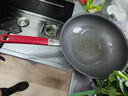 康巴赫（KBH）炒鍋無(wú)涂層不粘鍋真鈦0涂層316L不銹鋼炒菜鍋爐灶通用32cm 曬單實(shí)拍圖