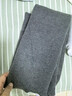 俞兆林打底褲女加絨加厚秋冬豎條紋純色棉質(zhì)外踩腳保暖襪女士連腳一體褲 深灰  350克加絨 踩腳款 曬單實(shí)拍圖