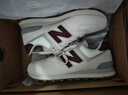 NEW BALANCENB574 官方休閑鞋女鞋復古舒適輕便運動(dòng)鞋 米白色 WL574RCF 37 (腳長(cháng)23.5cm) 曬單實(shí)拍圖