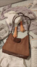 鉑吶苓三用背包女秋冬托特包2024新款大容量單肩包斜挎包雙肩包潮流時(shí)尚 棕色三用包 曬單實(shí)拍圖