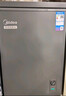 美的（Midea）100升小冰柜家用冷藏冷凍兩用一級能效節能茶葉保鮮柜小型冷柜冰箱BD/BC-100KMF(E)國家補貼 曬單實(shí)拍圖