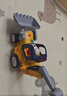 匯樂(lè )玩具遙控車(chē)工程車(chē)1-3歲挖掘機汽車(chē)玩具推土挖土機玩具車(chē)生日周歲禮物 曬單實(shí)拍圖