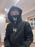 奧圣蔻嘉豪同款戰衣 Alan Walker艾倫沃克faded同款連帽秋冬季衛衣男寬 【衛衣+口罩】冬季 加絨 均碼 140 體重60-70以?xún)?曬單實(shí)拍圖