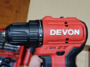大有（Devon）12V無(wú)刷鋰電鉆手電鉆DD121電動(dòng)螺絲刀起子機38Nm口袋鉆家用沖擊鉆 DD121單電2.0三星芯快充+27件套 曬單實(shí)拍圖