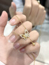 mini&yaya化蝶銀項鏈女新款和田玉吊墜飾品生日情人節新年禮物送女友老婆 曬單實(shí)拍圖