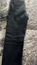 利郎加絨牛仔褲男冬季褲子中腰25新款遠紅外發(fā)熱保暖威化太陽(yáng)牛仔男褲 黑色（九分褲G5DNZ80201） 34 (175/86A) 曬單實(shí)拍圖