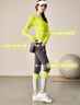 悅步跑步運動(dòng)套裝戶(hù)外晨跑速干健身衣騎行服女羽毛球服網(wǎng)球服長(cháng)袖T恤 檸檬黃+灰色褲裙+健身襪 M【推薦98-110斤】 曬單實(shí)拍圖