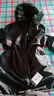 予瑾  300斤胖妹加肥加大碼羽絨服反季特大碼加厚派克服寬松200加大中長(cháng)款大毛領(lǐng)女 黑色 2133毛絨棉 6XL 建議205-230斤 曬單實(shí)拍圖