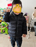 迷你巴拉【防水透濕】男女童保暖連帽三防保暖兒童羽絨外套2025年秋冬新款 黑色90001 【灰鴨絨-1000+潔凈度】 150 【充絨量65.2g】 曬單實(shí)拍圖