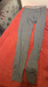 優(yōu)衣庫【驚喜價(jià)】男裝HEATTECH EXTRA WARM棉混紡緊身褲471525 471525/08深灰色 L 曬單實(shí)拍圖