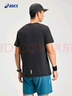 亞瑟士ASICS男子運動(dòng)短袖T恤吸濕排汗T恤 2031F359-001 黑色 L 曬單實(shí)拍圖