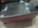 美的（Midea）電火鍋 電炒鍋 電煮鍋 電鍋一體多功能鍋 家用6.5L大容量多用途鍋烤肉涮火鍋鍋具火鍋專(zhuān)用鍋 6.5L 【1800W猛火速沸】HGE3030T03 曬單實(shí)拍圖