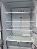 美的（Midea）417法式多門(mén)四開(kāi)門(mén)嵌入式60CM超薄一級雙變頻智能家用電冰箱MR-417WFPE流蘇銀國家補貼20% 曬單實(shí)拍圖