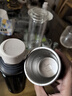蘇泊爾（SUPOR）保溫杯316L不銹鋼隨享便攜泡茶杯500ml大容量KC50HY30深海藍 曬單實(shí)拍圖