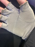 依衣尼夏季純棉半指防曬手套防滑透氣露指手套騎行開(kāi)車(chē)春夏薄款遮陽(yáng)手套 灰色 均碼 曬單實(shí)拍圖