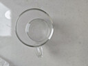 捷安璽茶杯玻璃功夫茶杯耐熱加厚家用小茶杯具套裝竹木杯架帶把品茗杯 帶把手品茗杯6只 曬單實(shí)拍圖