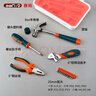 賽拓（SANTO）家用維修工具箱 多功能五金手動(dòng)工具套裝 鉗子扳手螺絲批錘子 18件套【0303-PDQ】 曬單實(shí)拍圖