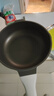 KIWICOO德國鈦聚力平底鍋不粘鍋家用牛排煎鍋無涂層煎蛋炒鍋電磁爐燃?xì)庠?【鈦聚力煎炒鍋】聚油抗凸 24cm 曬單實(shí)拍圖