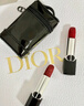 迪奧DIOR【鄧為推薦】烈艷藍金口紅絲絨772啞光唇膏 生日禮物送女友 曬單實(shí)拍圖