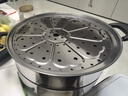 【大牌同款】不銹鋼加厚蒸鍋多層家用蒸鍋電磁爐燃氣灶爐具通用 【36cm】加厚雙層蒸鍋（6-7人用) 曬單實(shí)拍圖