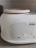 海爾（Haier）搖奶器溫奶器暖奶二合一自動(dòng)恒溫加熱母乳保溫奶瓶無(wú)水暖奶帶夜燈 曬單實(shí)拍圖