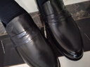 金利來(lái)男鞋商務(wù)休閑樂(lè )福鞋韓版黑色真皮男士低幫透氣皮鞋單鞋 40 歐碼 曬單實(shí)拍圖