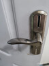 虎頓（HOTUN）臥室門(mén)鎖木門(mén)鎖通用型整套房間門(mén)鎖不銹鋼面板把手免打孔KTS04-125D 曬單實(shí)拍圖