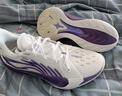 李寧音速13丨籃球專(zhuān)業(yè)鞋男鞋25新款健身輕量高回彈運動(dòng)鞋 標準白/礦紫色-7 41.5 曬單實(shí)拍圖