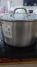美廚（maxcook）湯鍋 304不銹鋼湯鍋湯煲24cm 加厚復合底 電磁爐通用MCT8244 曬單實(shí)拍圖