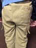 馬騎頓（MQD）男大童春季新品戶(hù)外露營(yíng)工裝大口袋休閑褲登山 卡其 150 曬單實(shí)拍圖