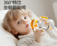 好孩子（gb）嬰兒防脹氣防嗆奶玻璃奶瓶新生兒奶瓶吸管重力球學(xué)飲杯260ML-淺黃 曬單實(shí)拍圖